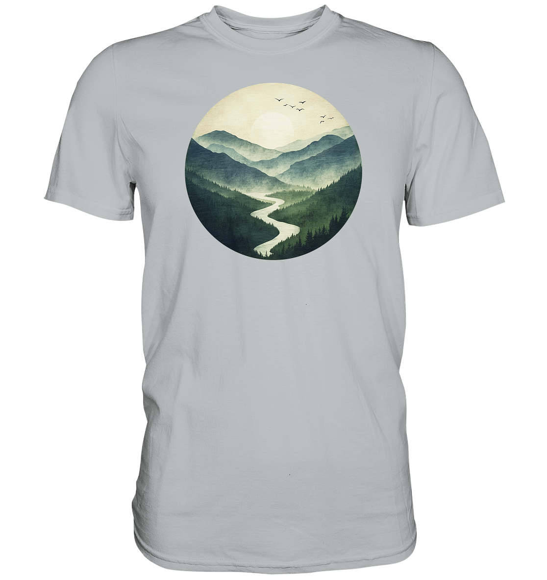 Valley – Die Ruhe zwischen den Höhen - Premium Shirt