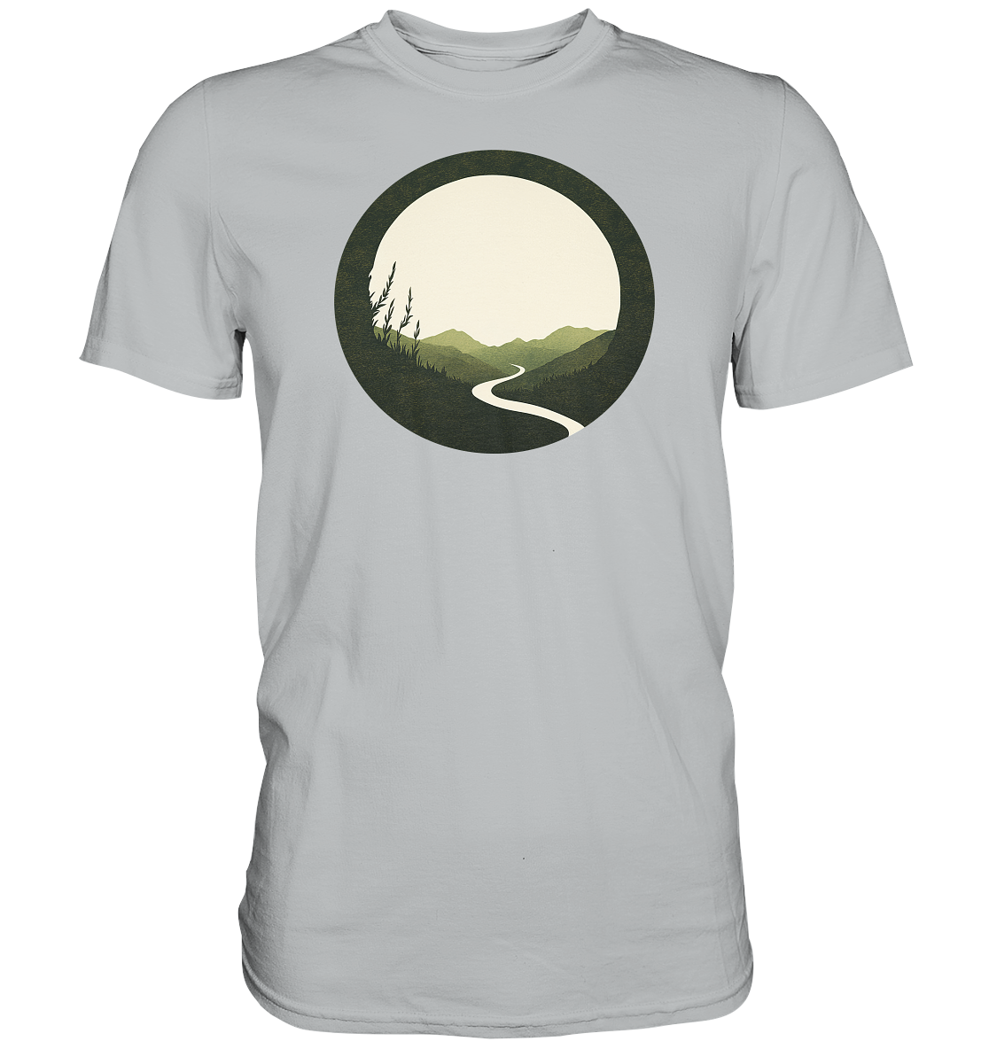River of Life – Der Fluss des Seins - Premium Shirt