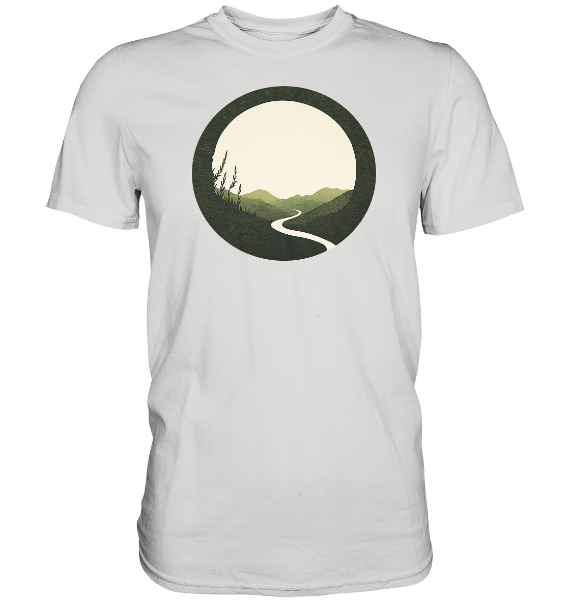 River of Life – Der Fluss des Seins - Premium Shirt