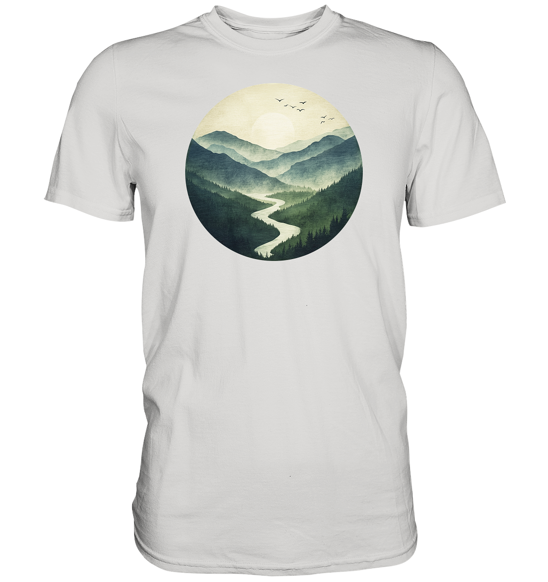 Valley – Die Ruhe zwischen den Höhen - Premium Shirt