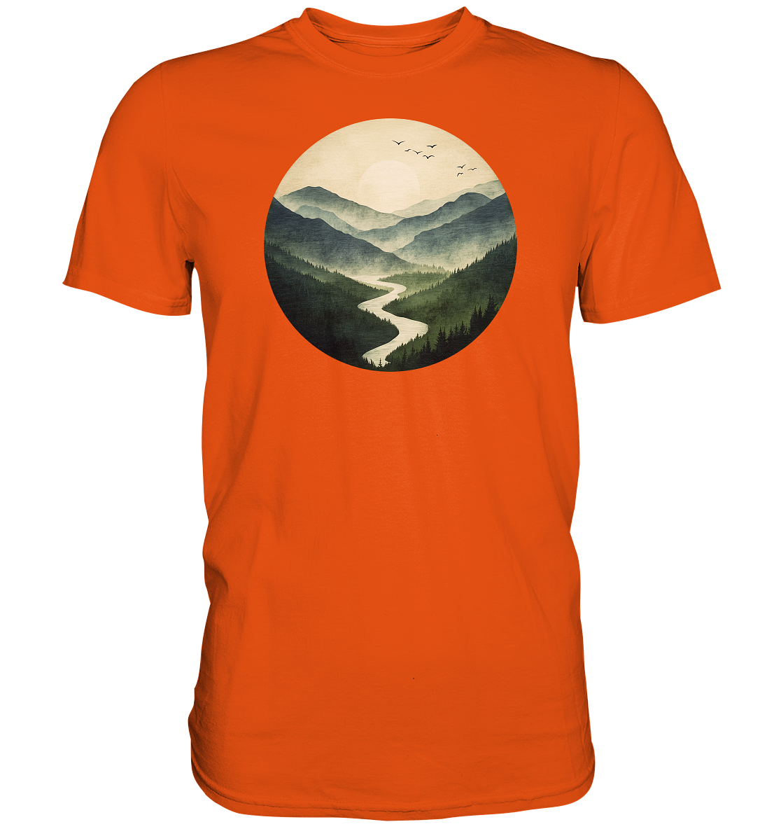 Valley – Die Ruhe zwischen den Höhen - Premium Shirt