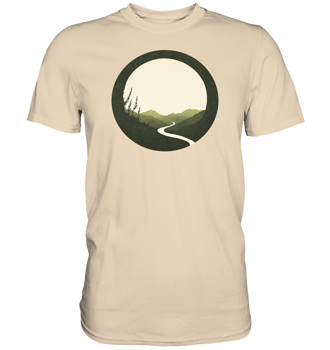 River of Life – Der Fluss des Seins - Premium Shirt