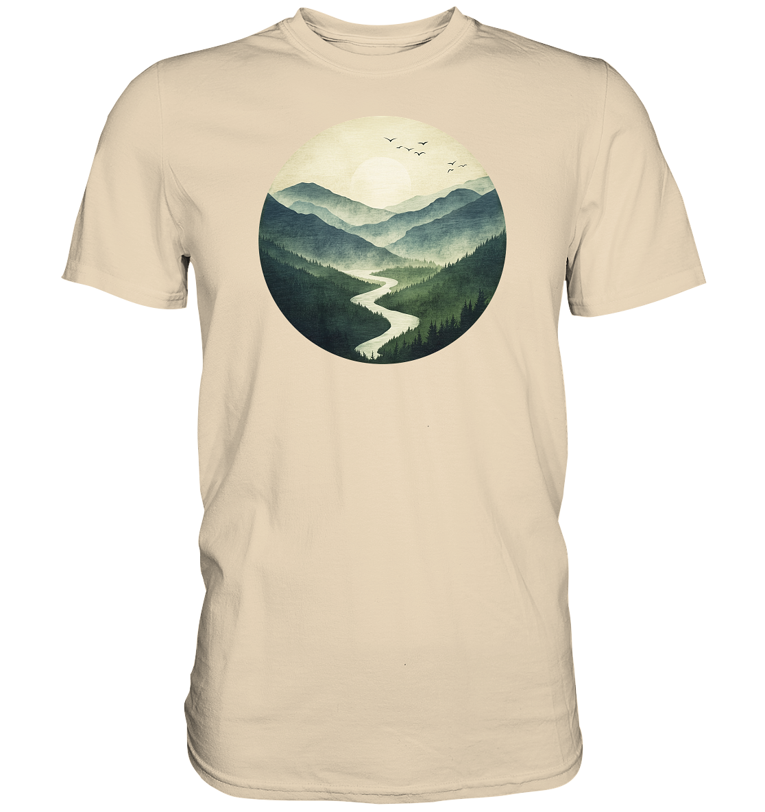 Valley – Die Ruhe zwischen den Höhen - Premium Shirt