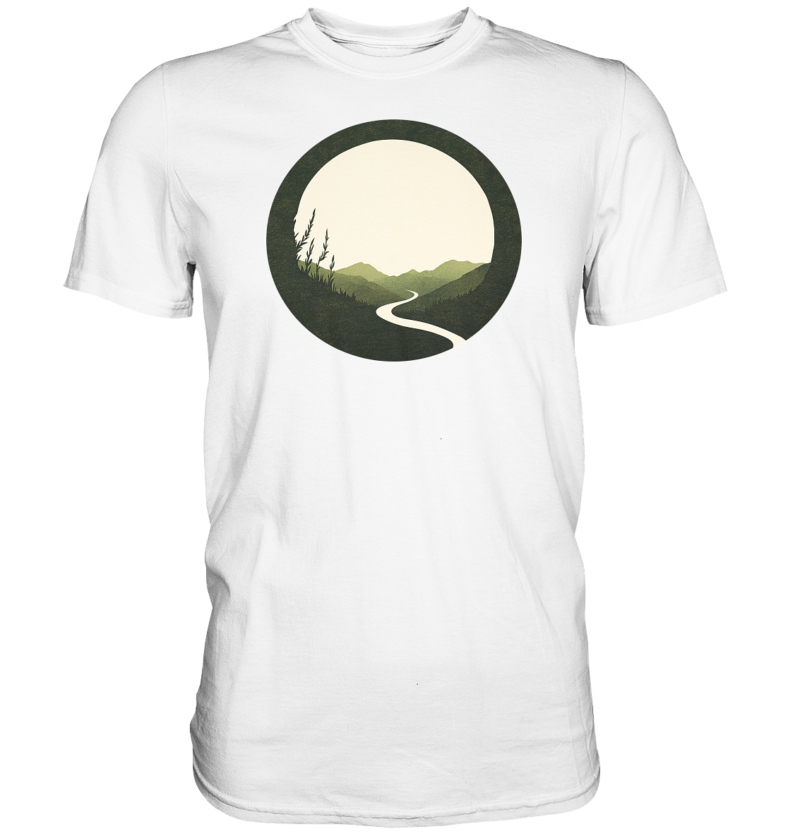 River of Life – Der Fluss des Seins - Premium Shirt