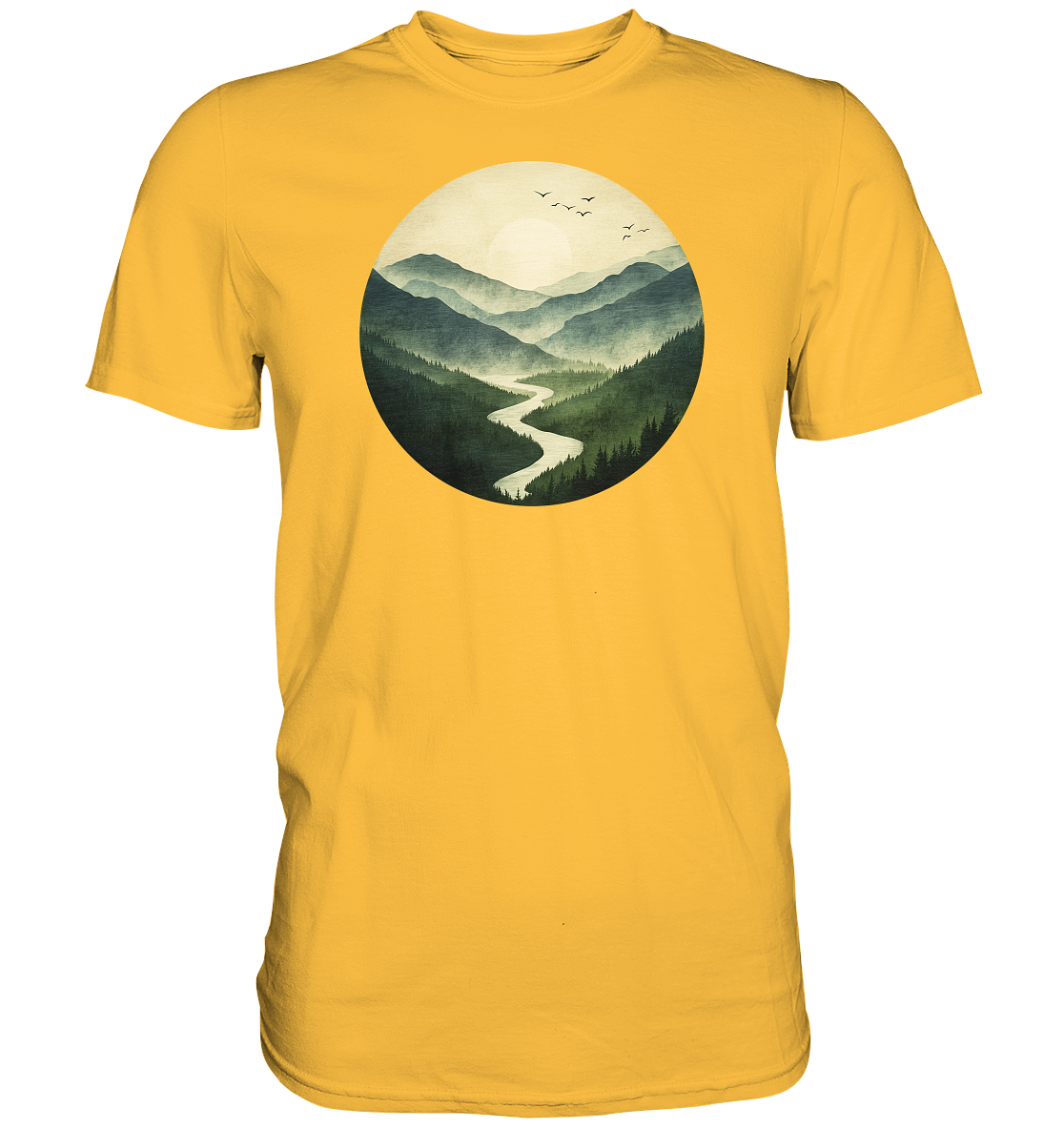 Valley – Die Ruhe zwischen den Höhen - Premium Shirt