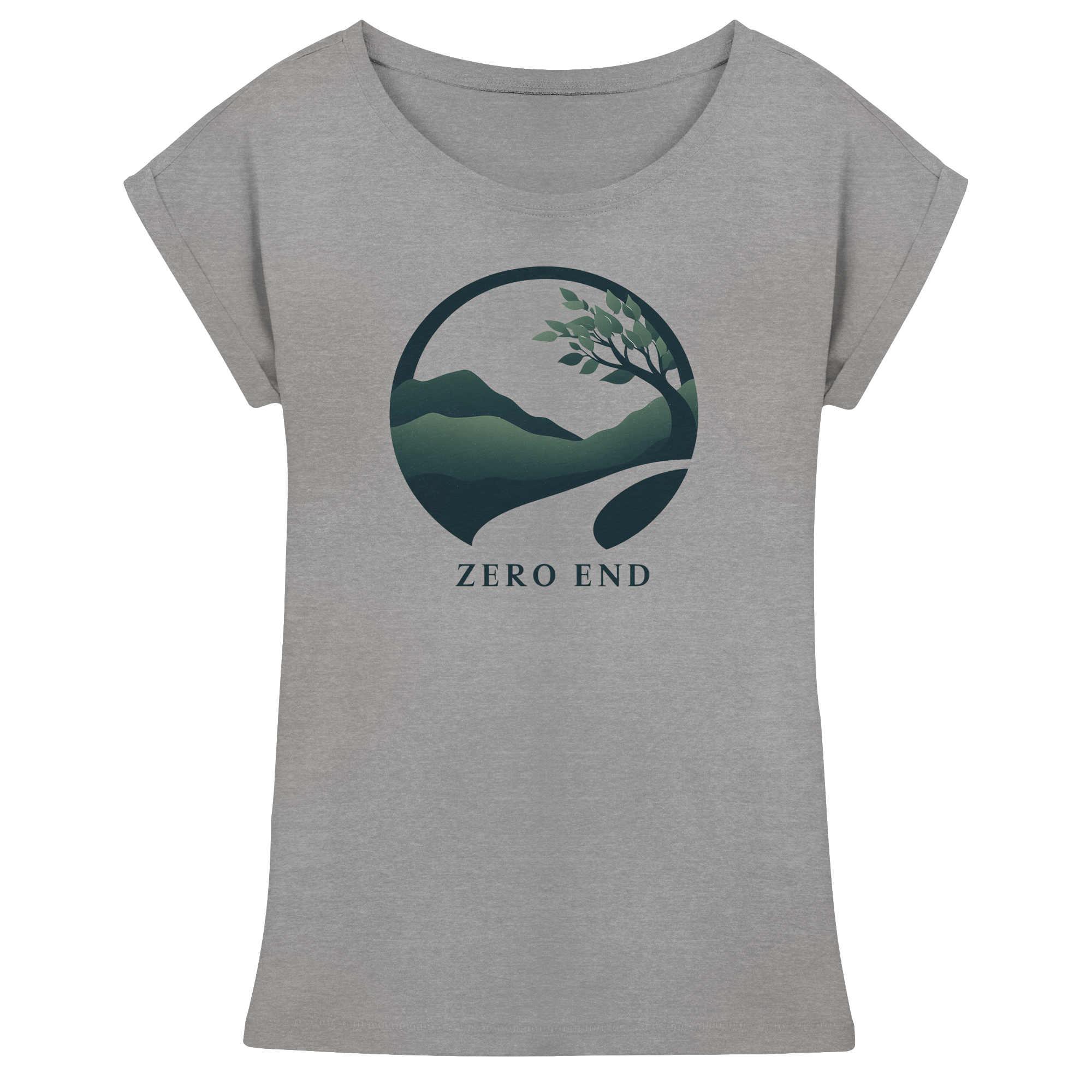 Orangetree – Die Frucht des Lebens - Womens Extended Shoulder T-Shirt