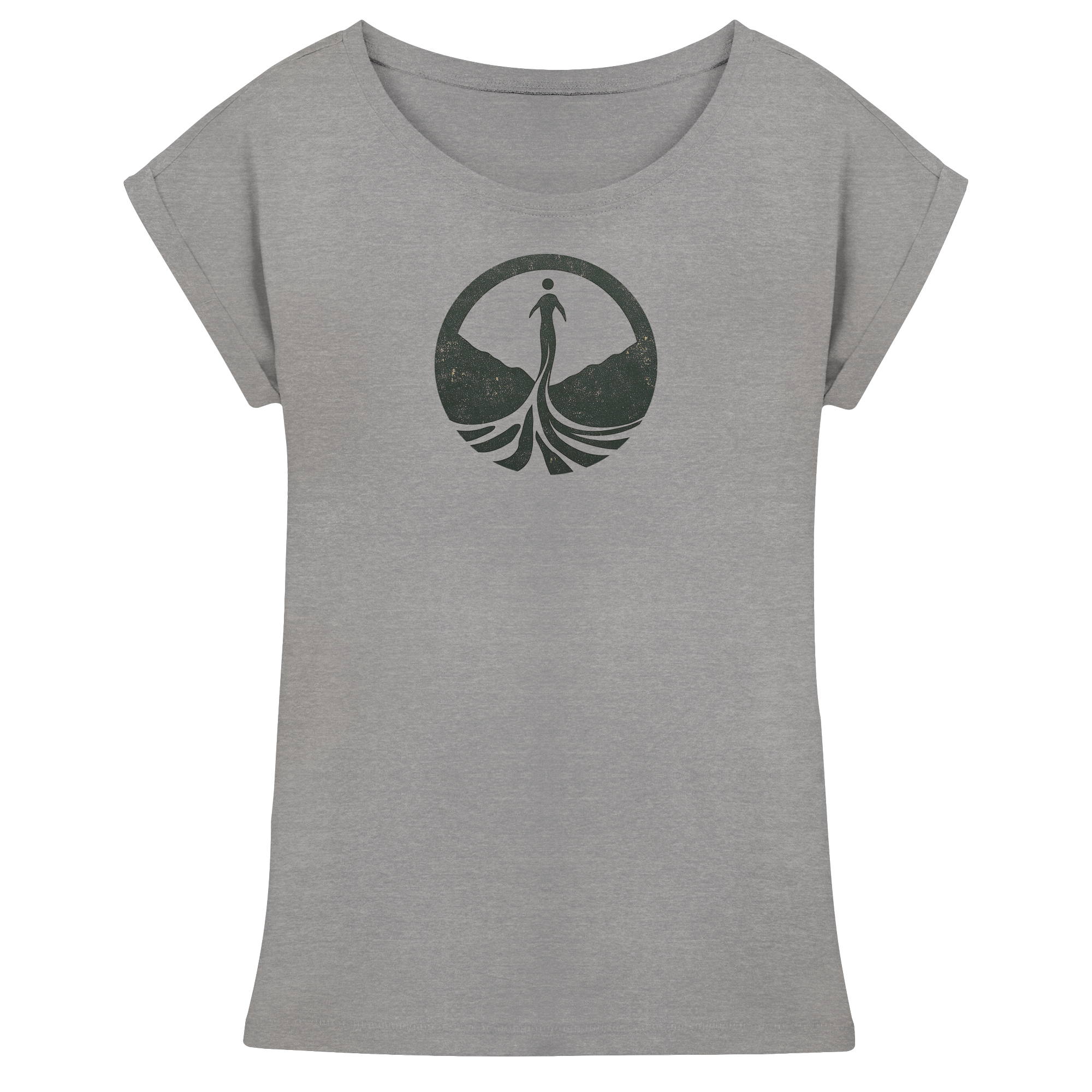 Know Your Roots – Die Kraft deiner Herkunft - Womens Extended Shoulder T-Shirt