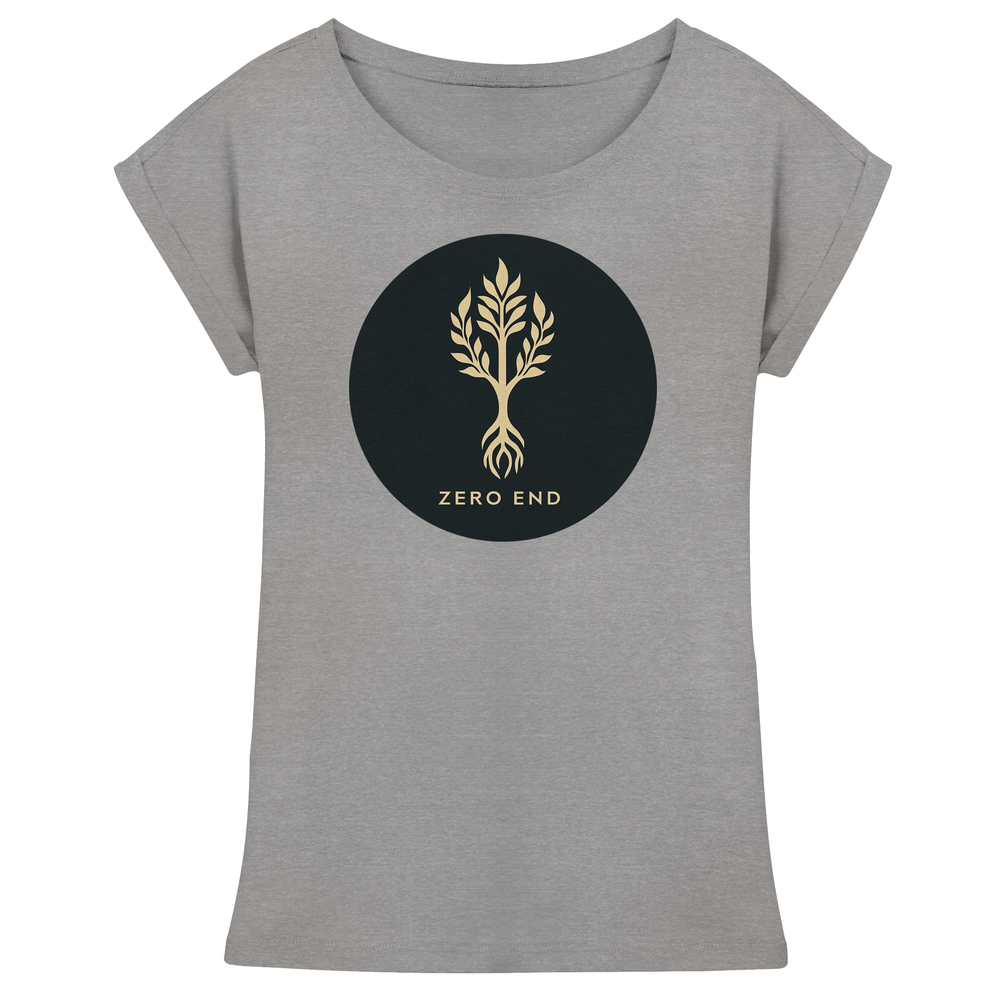 Tree – Die Verbindung zwischen Himmel und Erde - Womens Extended Shoulder T-Shirt