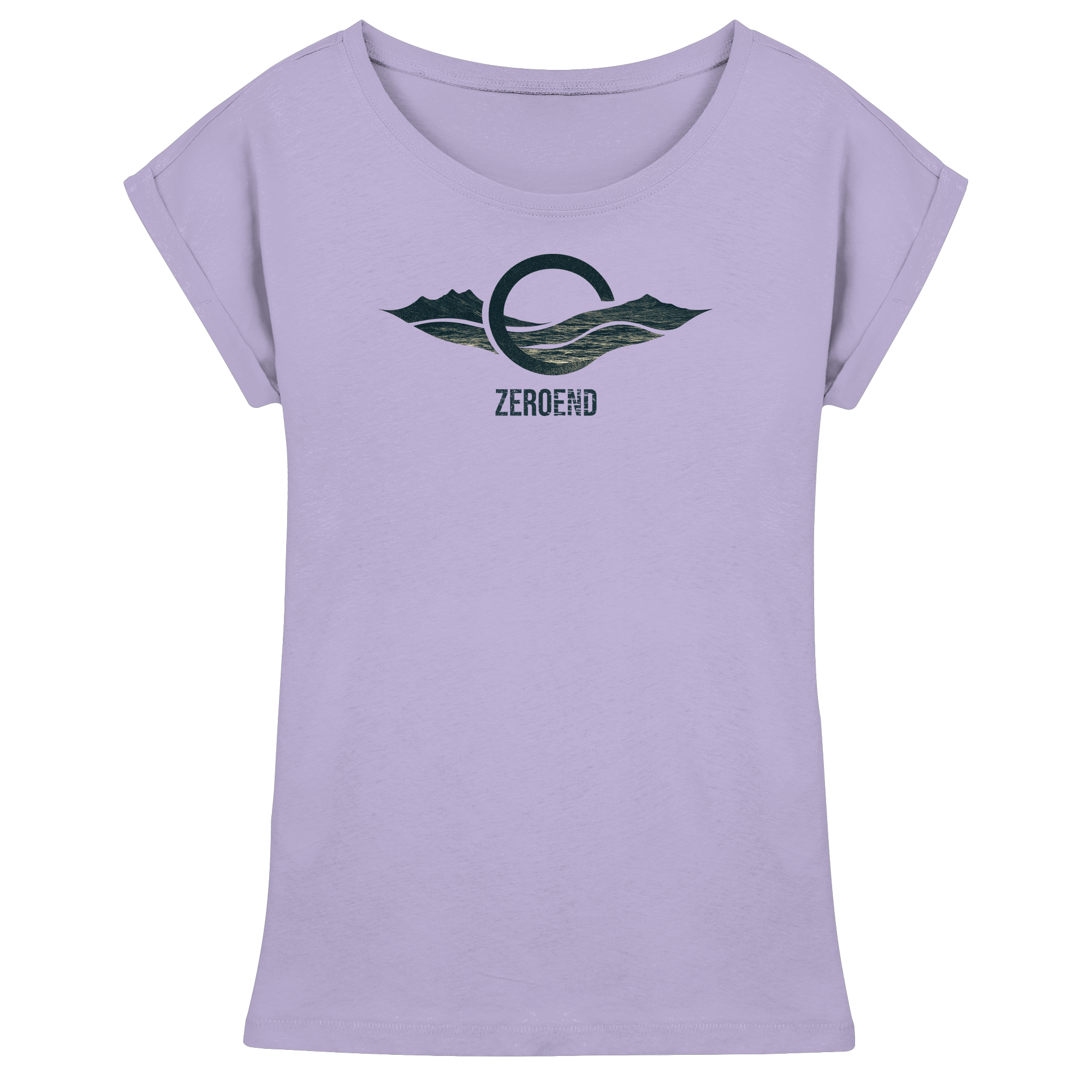 Everything is Movement – Der Fluss des Lebens - Womens Extended Shoulder T-Shirt