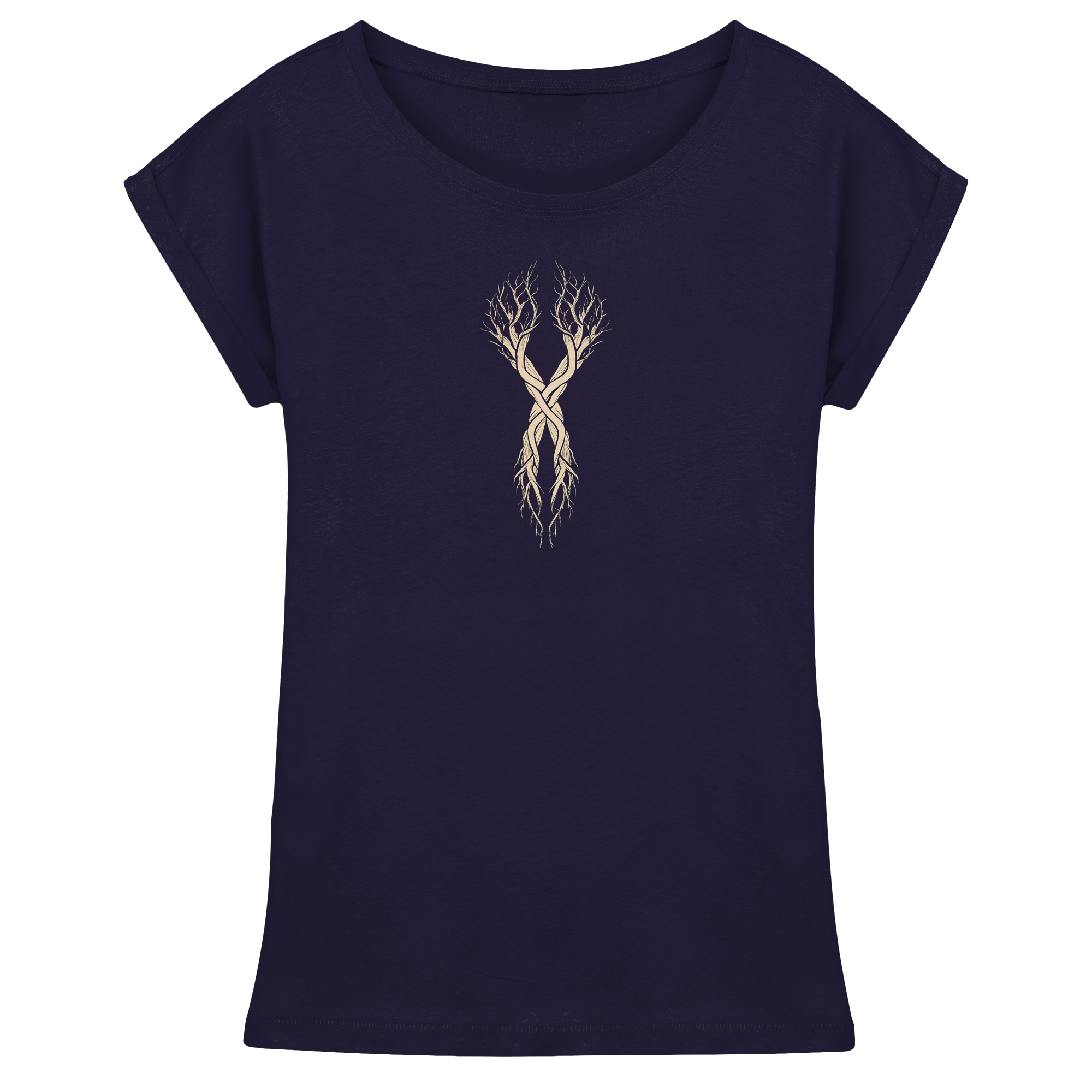 Gebo  – Das Zeichen der Verbindung - Womens Extended Shoulder T-Shirt