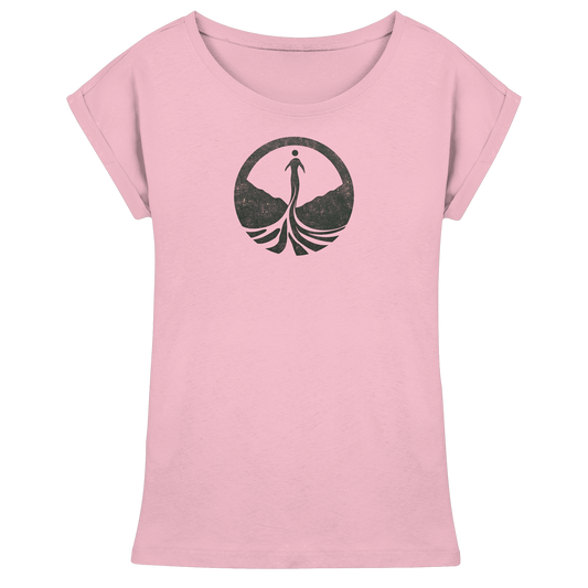 Know Your Roots – Die Kraft deiner Herkunft - Womens Extended Shoulder T-Shirt