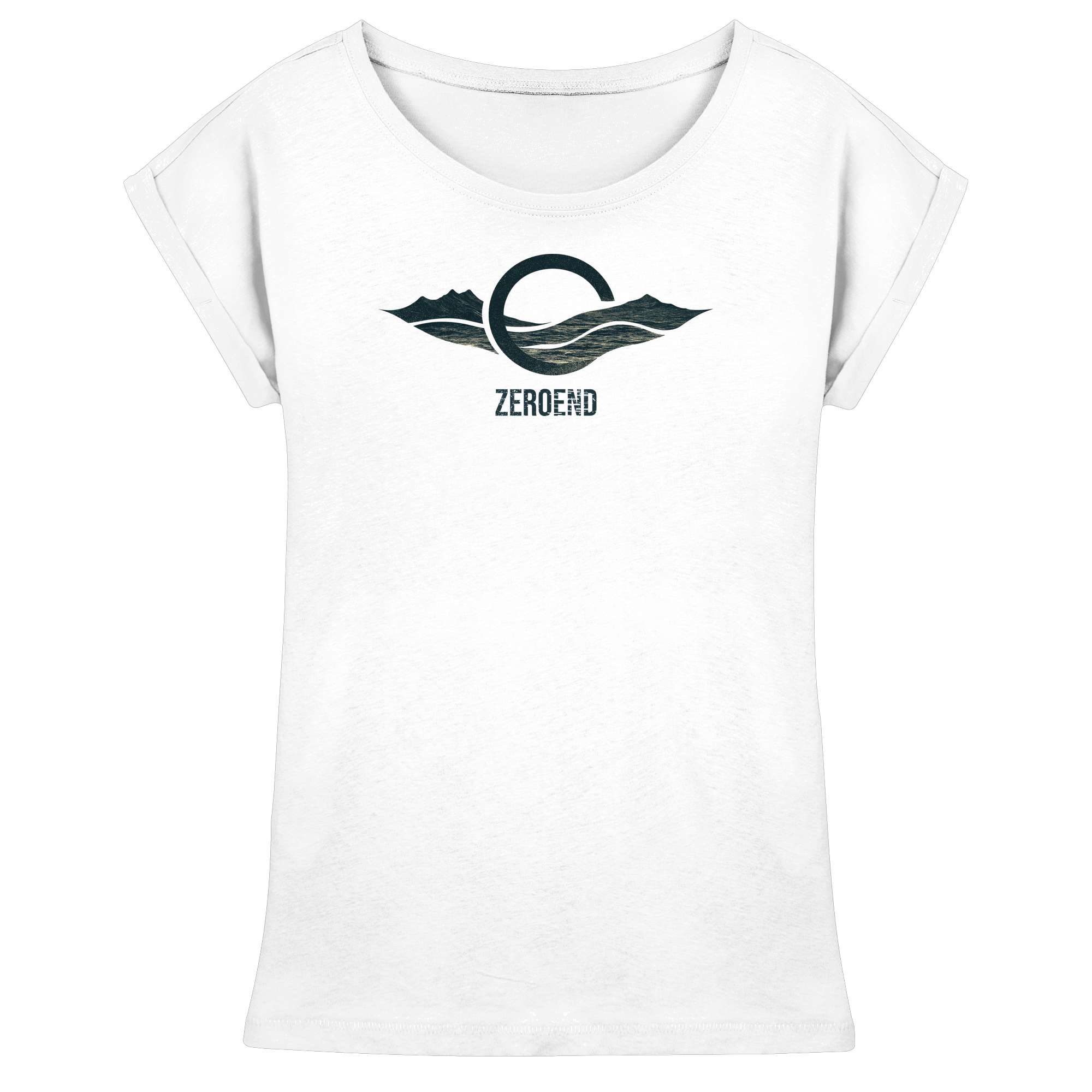 Everything is Movement – Der Fluss des Lebens - Womens Extended Shoulder T-Shirt