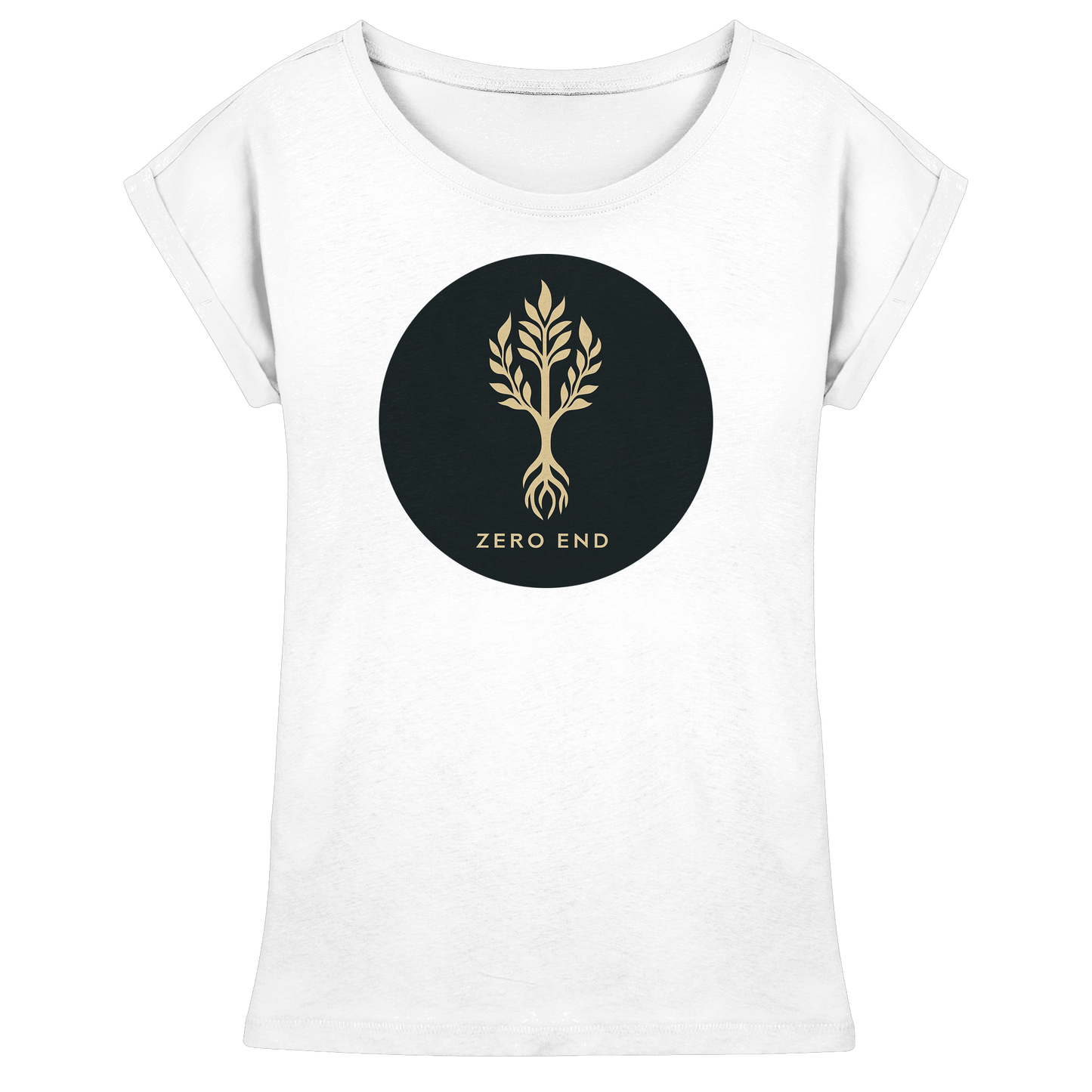 Tree – Die Verbindung zwischen Himmel und Erde - Womens Extended Shoulder T-Shirt