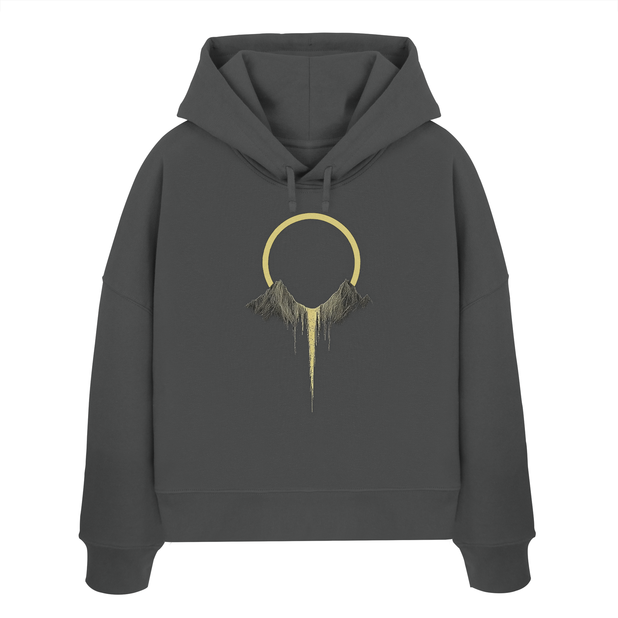 Mountains – Der Ruf der Höhen - Womens Organic Boxcut Hoodie