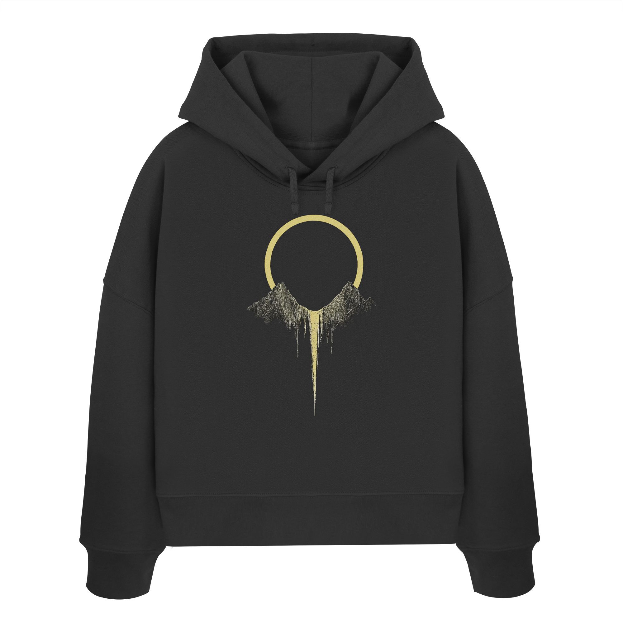 Mountains – Der Ruf der Höhen - Womens Organic Boxcut Hoodie