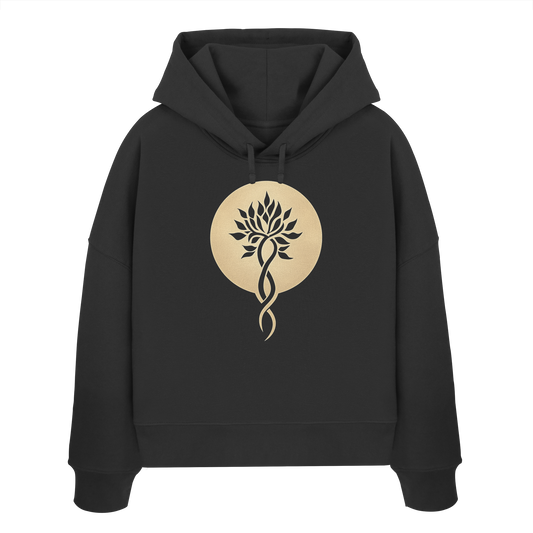 Sapling – Der Anfang von allem - Womens Organic Boxcut Hoodie