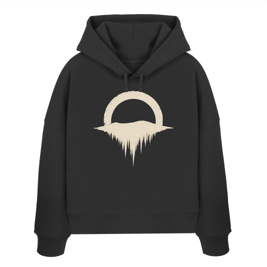 Forest – Der Herzschlag der Erde - Womens Organic Boxcut Hoodie