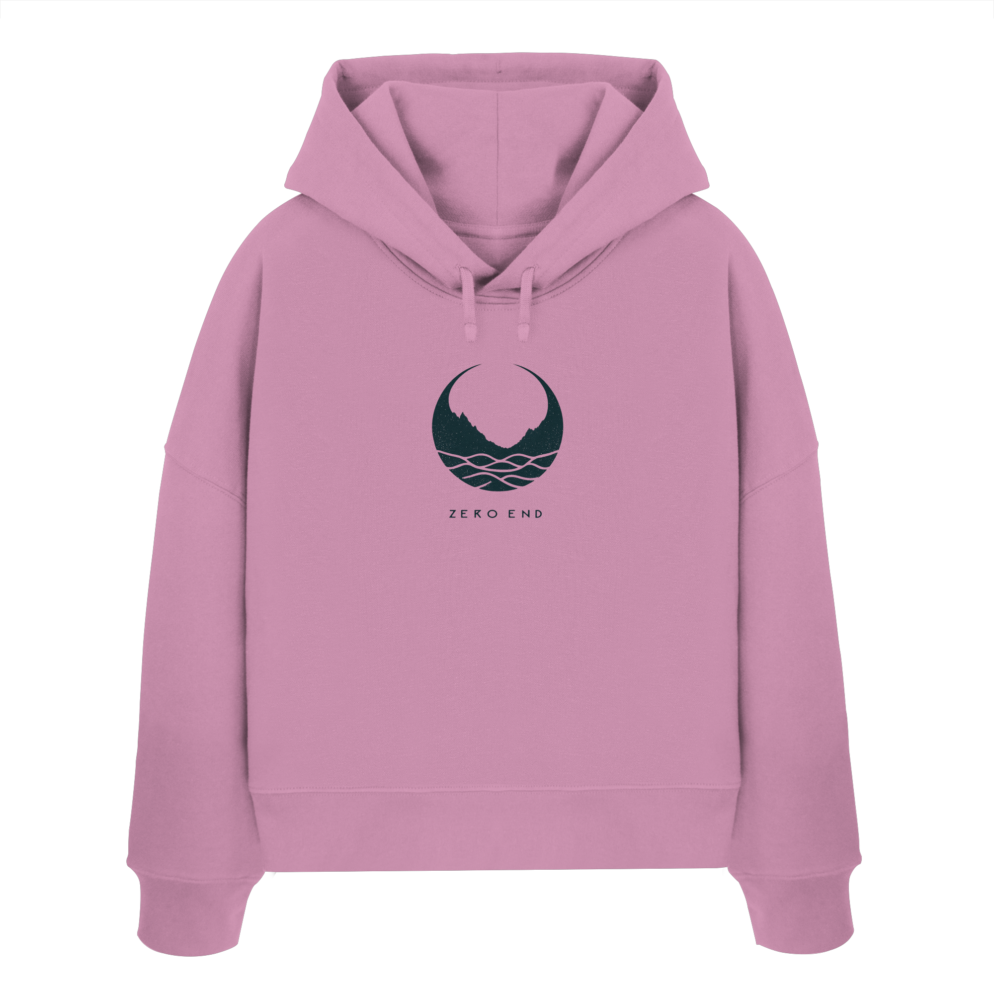 Moon & Stars – Licht in der Dunkelheit - Womens Organic Boxcut Hoodie