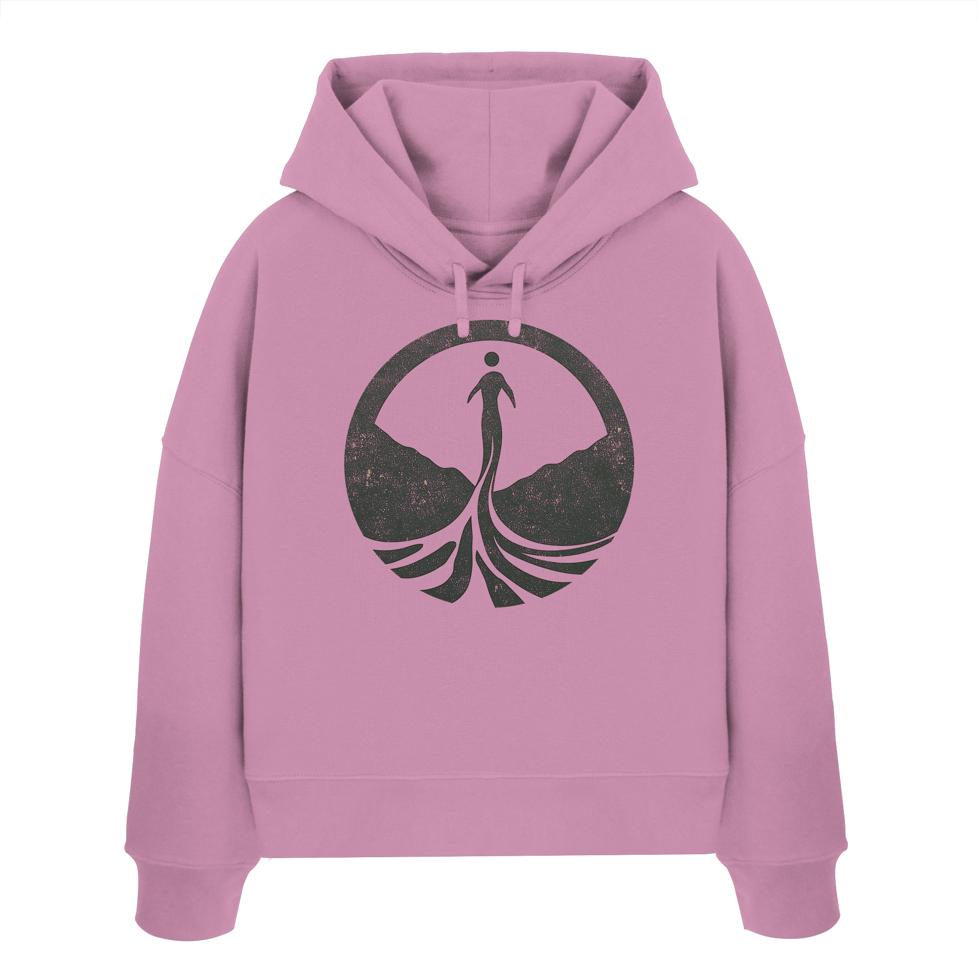 Know Your Roots – Die Kraft deiner Herkunft - Womens Organic Boxcut Hoodie
