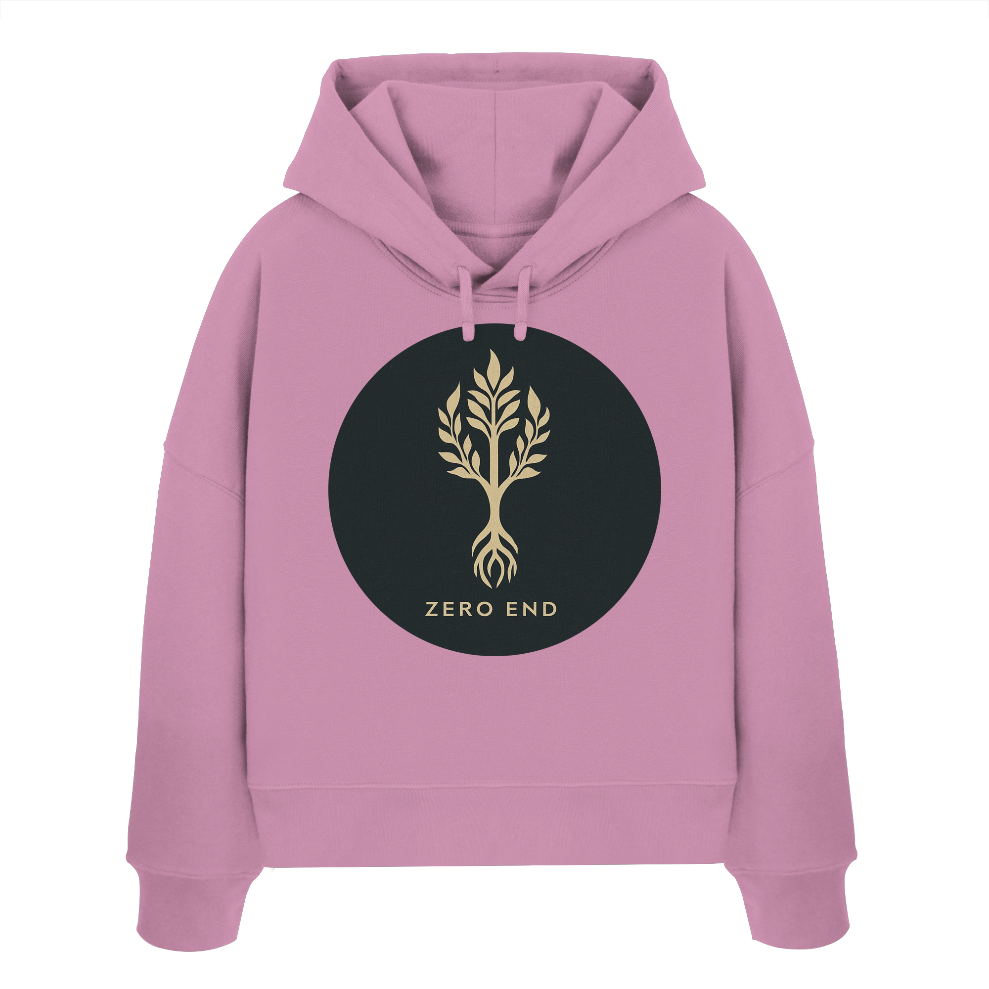 Tree – Die Verbindung zwischen Himmel und Erde - Womens Organic Boxcut Hoodie