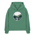 River – Die Kraft der Bewegung - Womens Organic Boxcut Hoodie