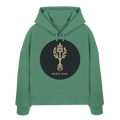 Tree – Die Verbindung zwischen Himmel und Erde - Womens Organic Boxcut Hoodie