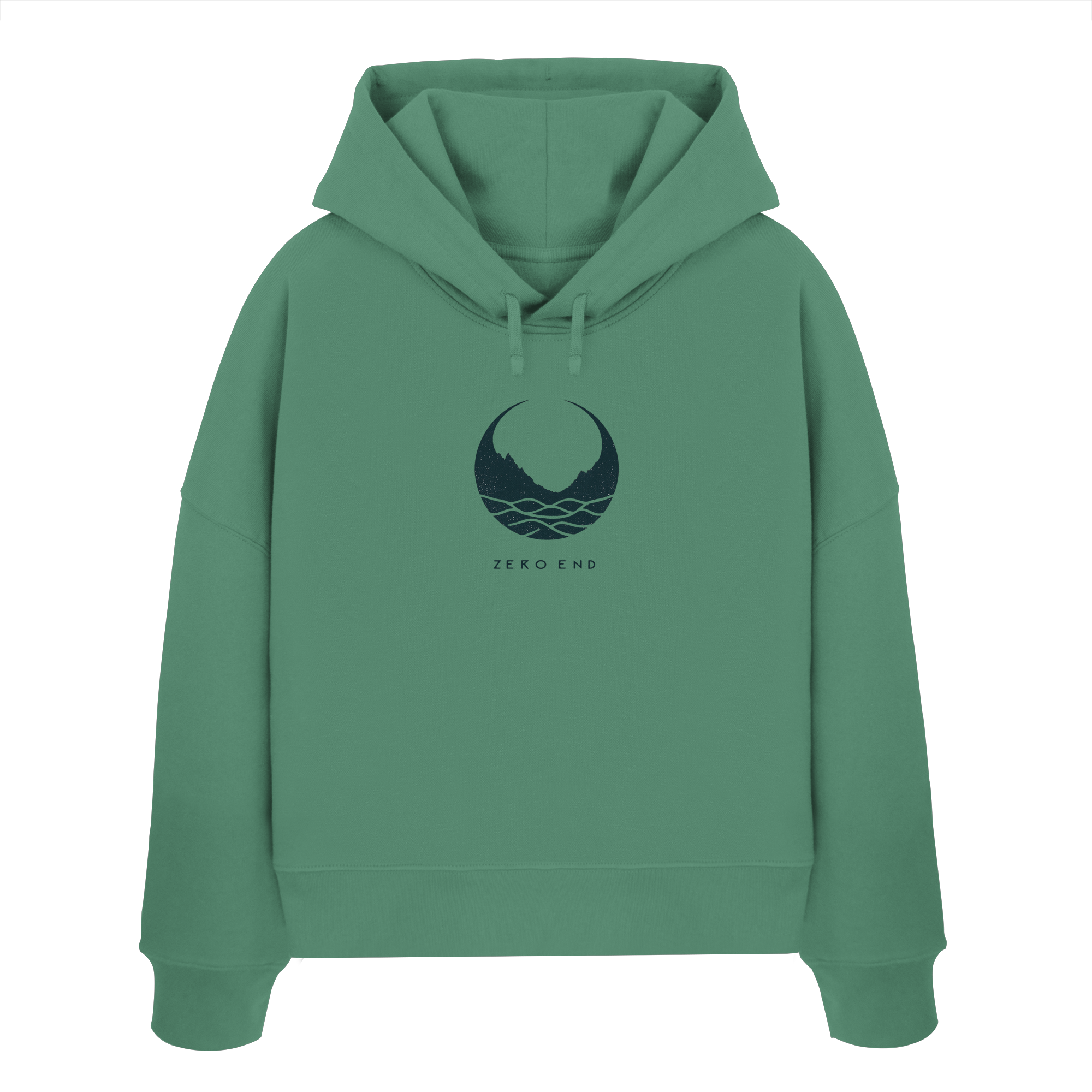 Moon & Stars – Licht in der Dunkelheit - Womens Organic Boxcut Hoodie