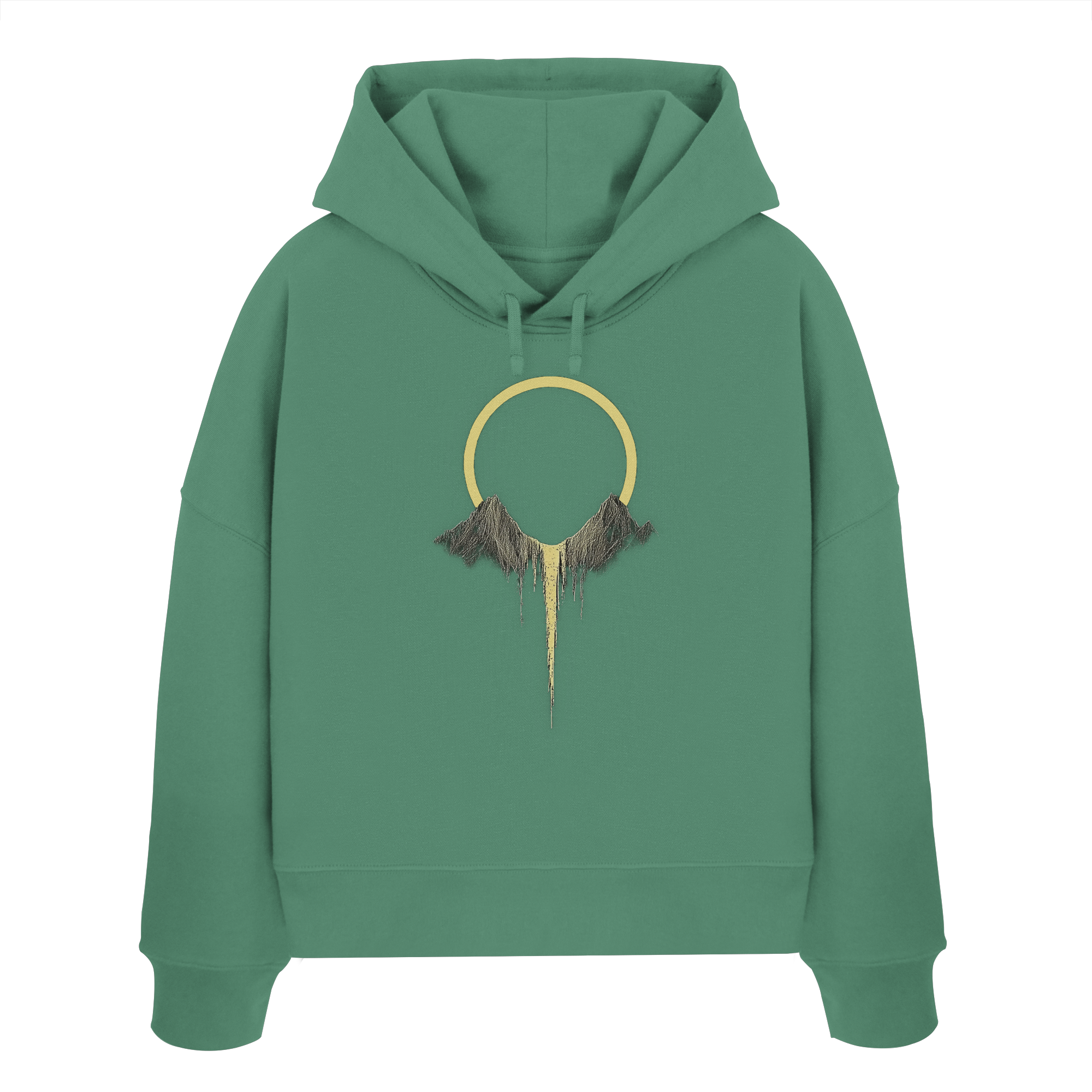 Mountains – Der Ruf der Höhen - Womens Organic Boxcut Hoodie
