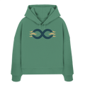 Infinite – Der ewige Kreislauf - Womens Organic Boxcut Hoodie