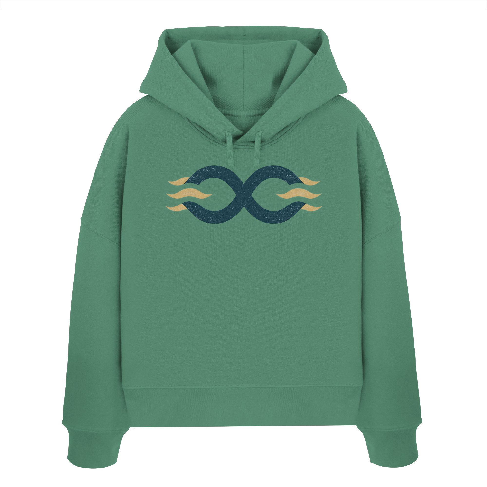 Infinite – Der ewige Kreislauf - Womens Organic Boxcut Hoodie