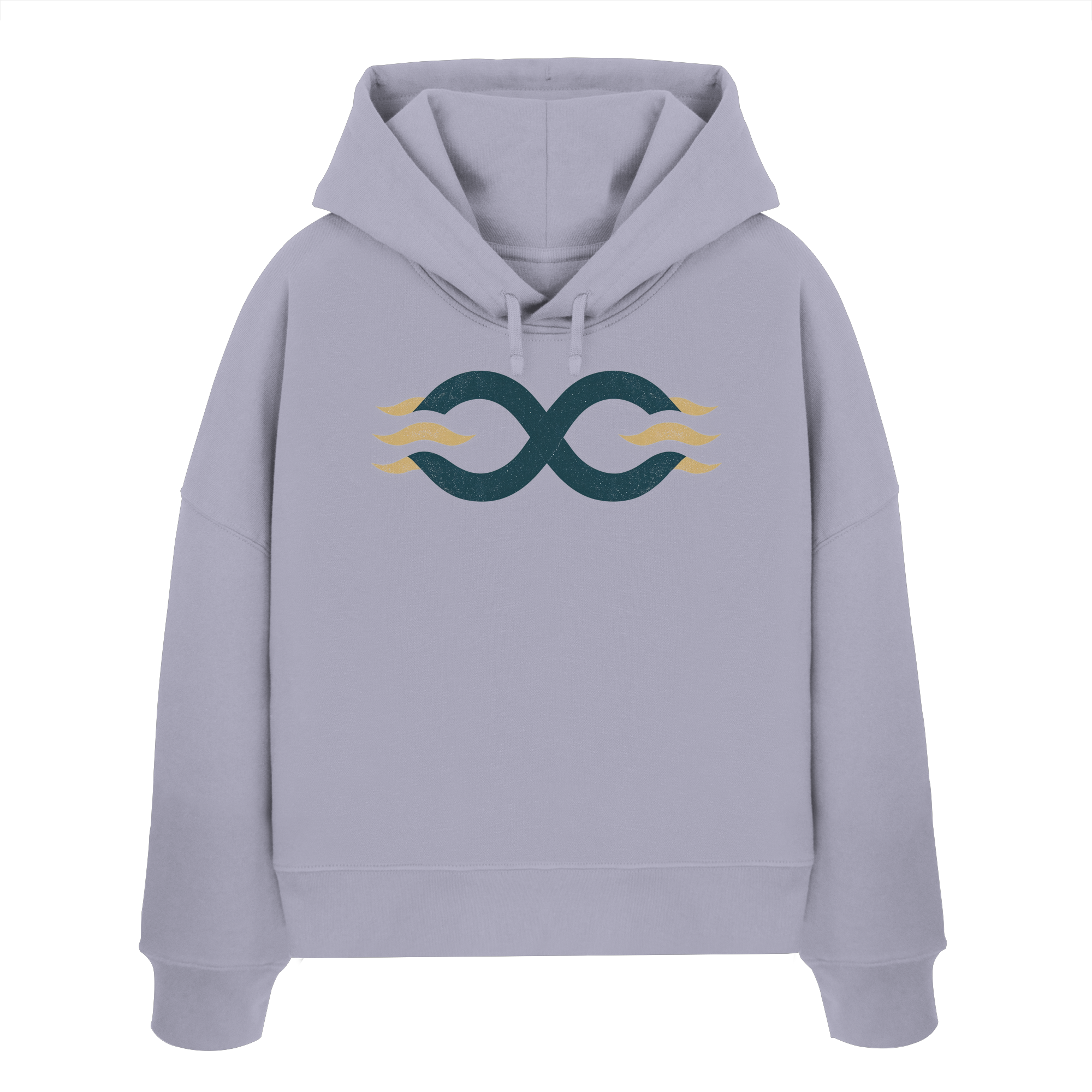 Infinite – Der ewige Kreislauf - Womens Organic Boxcut Hoodie