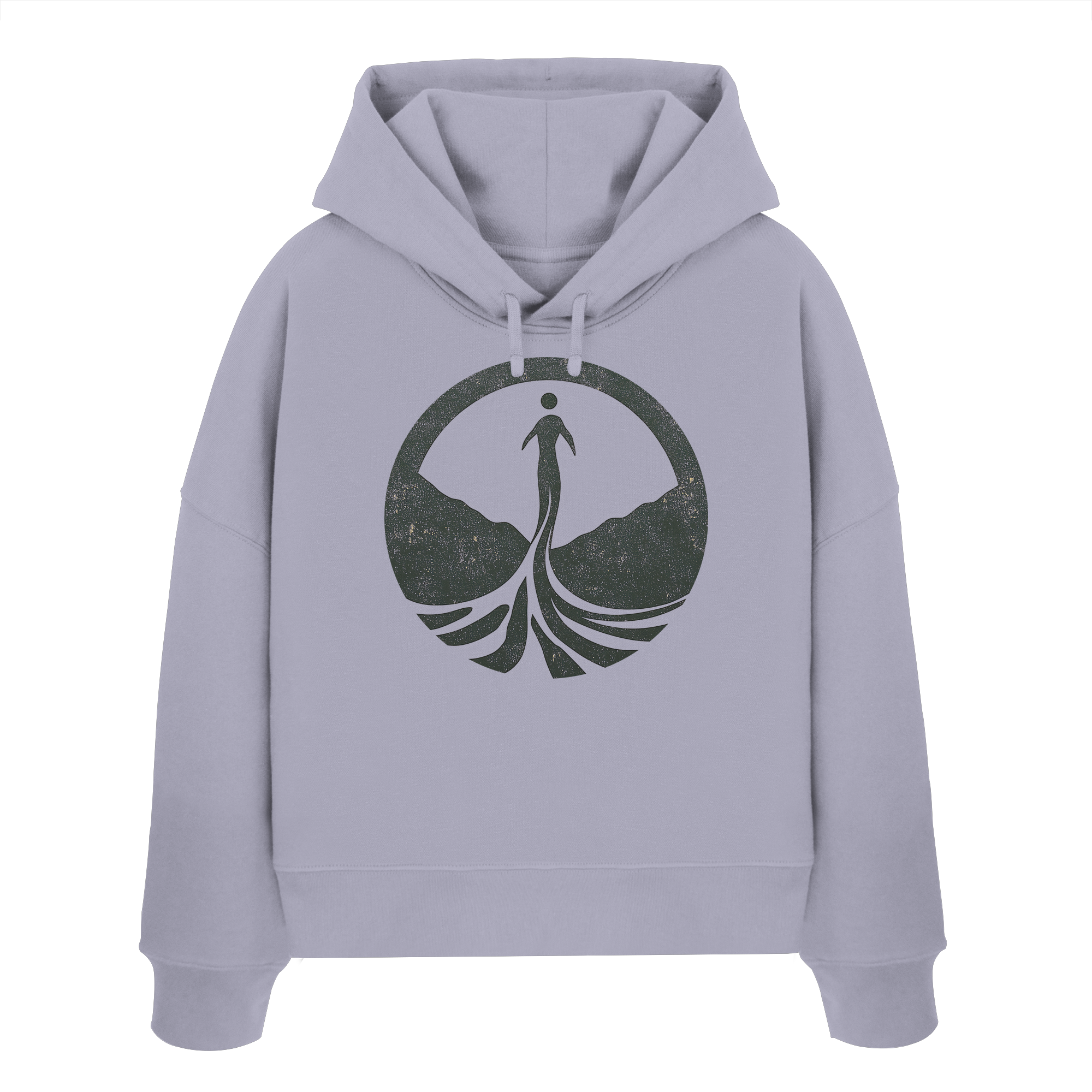 Know Your Roots – Die Kraft deiner Herkunft - Womens Organic Boxcut Hoodie