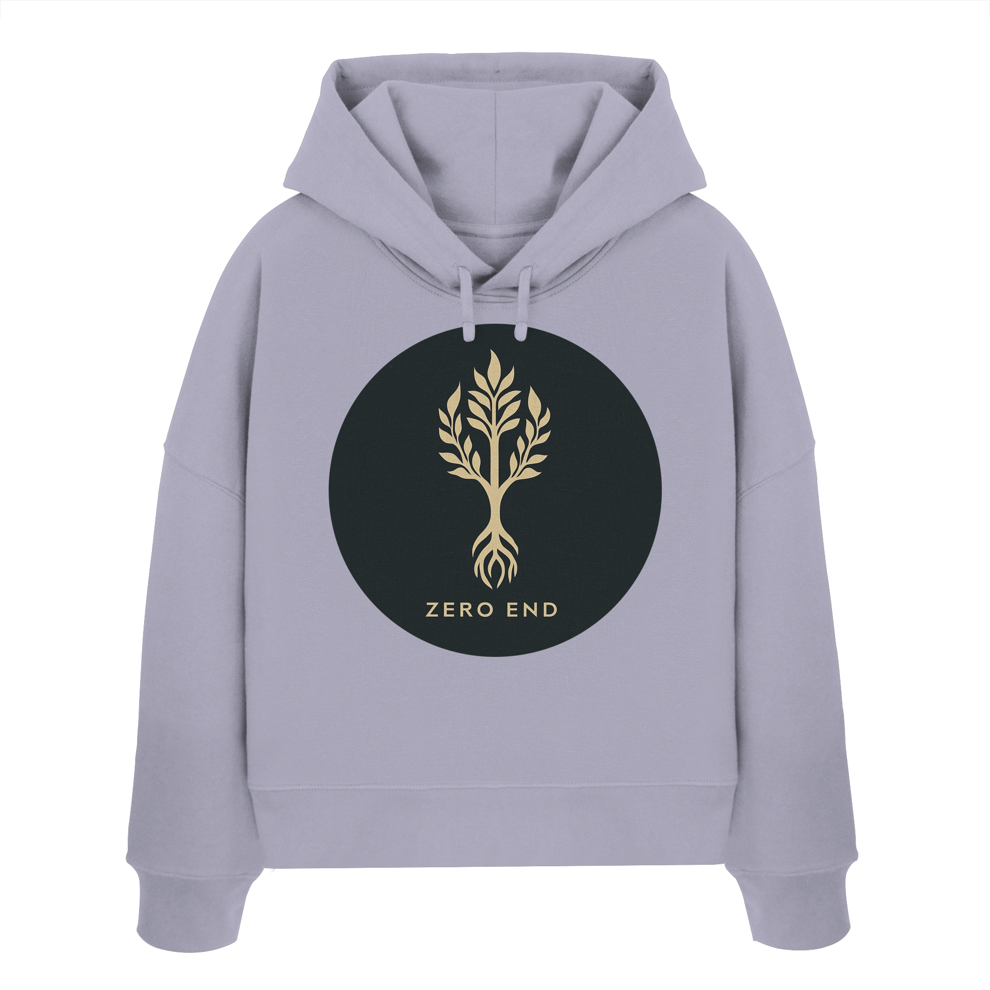 Tree – Die Verbindung zwischen Himmel und Erde - Womens Organic Boxcut Hoodie