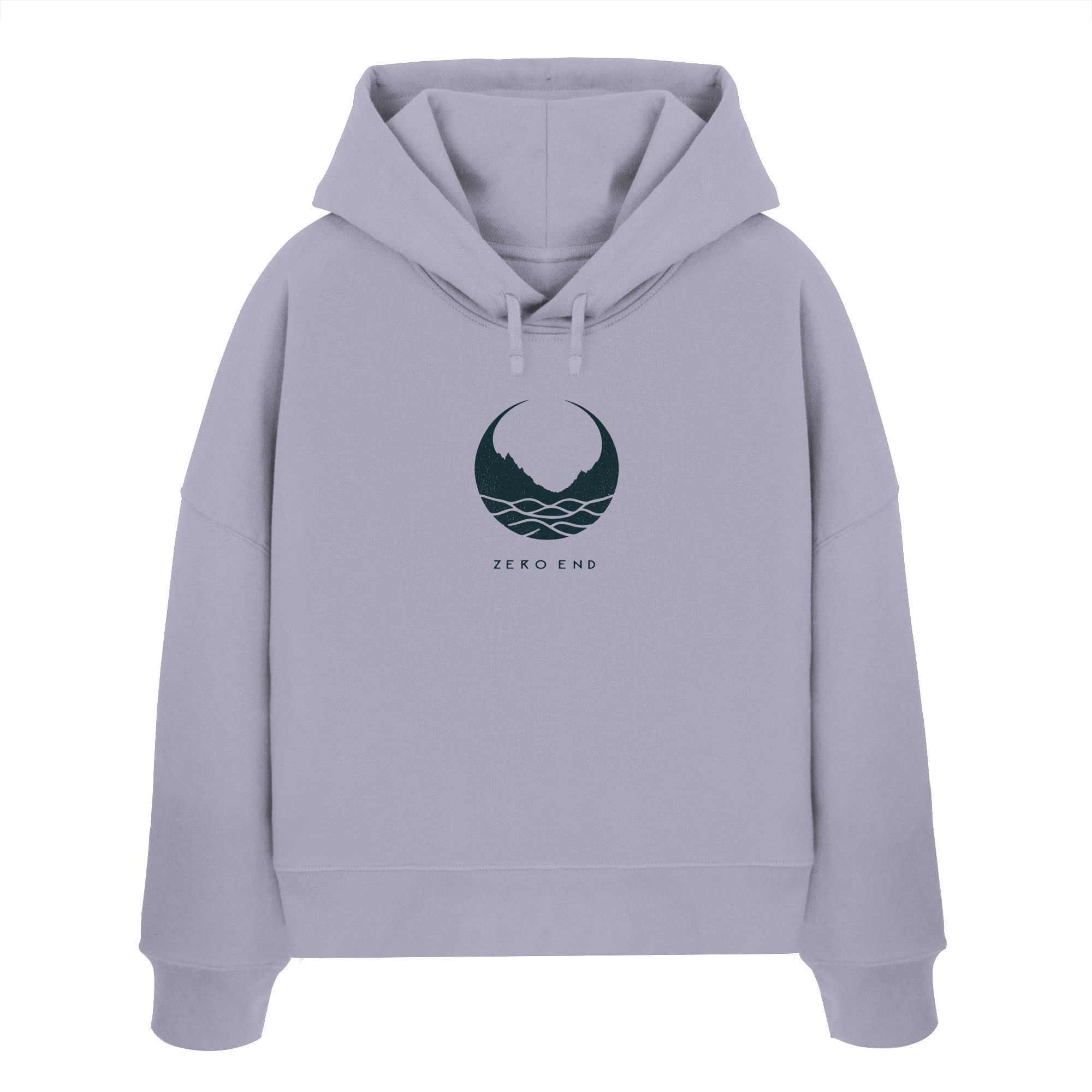 Moon & Stars – Licht in der Dunkelheit - Womens Organic Boxcut Hoodie