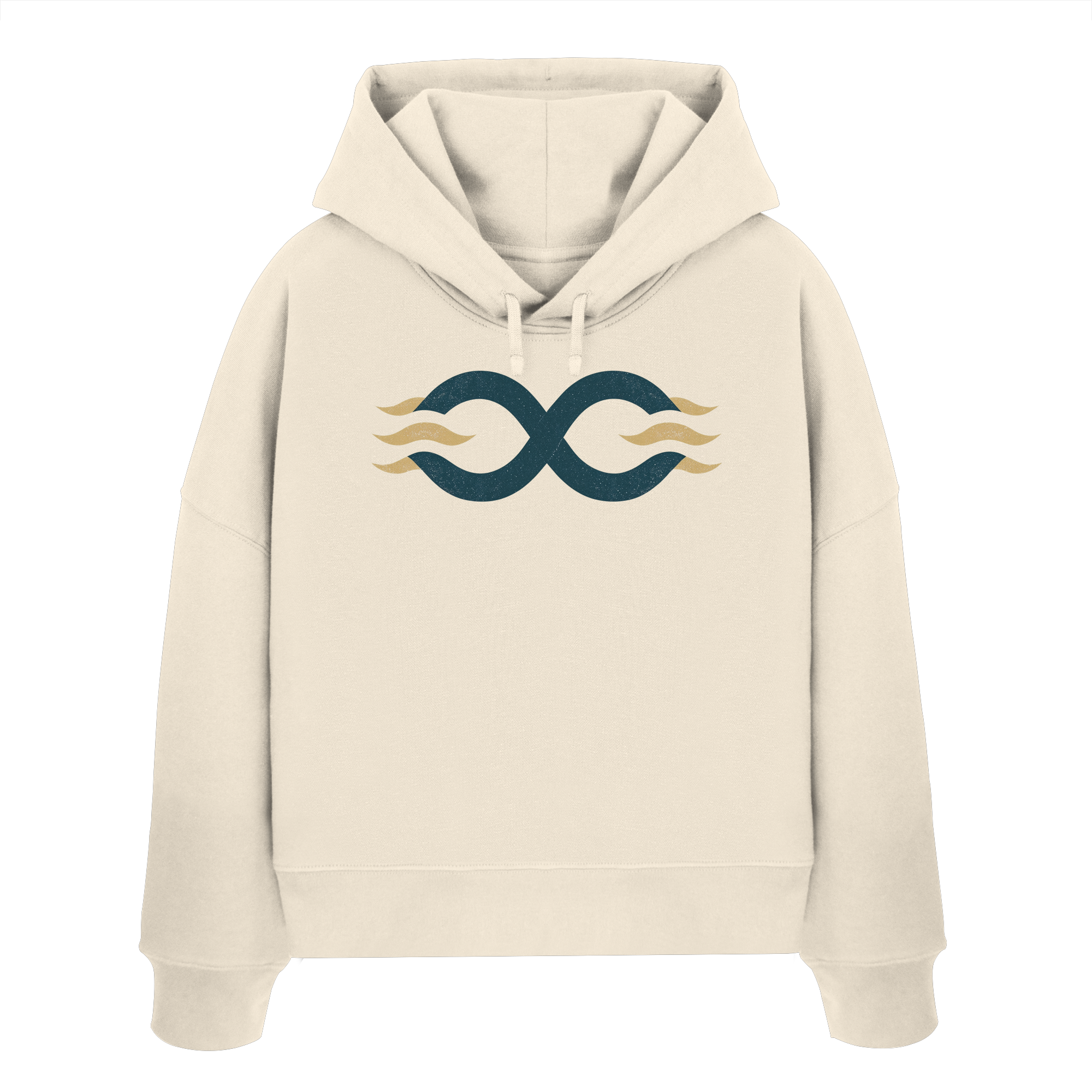 Infinite – Der ewige Kreislauf - Womens Organic Boxcut Hoodie