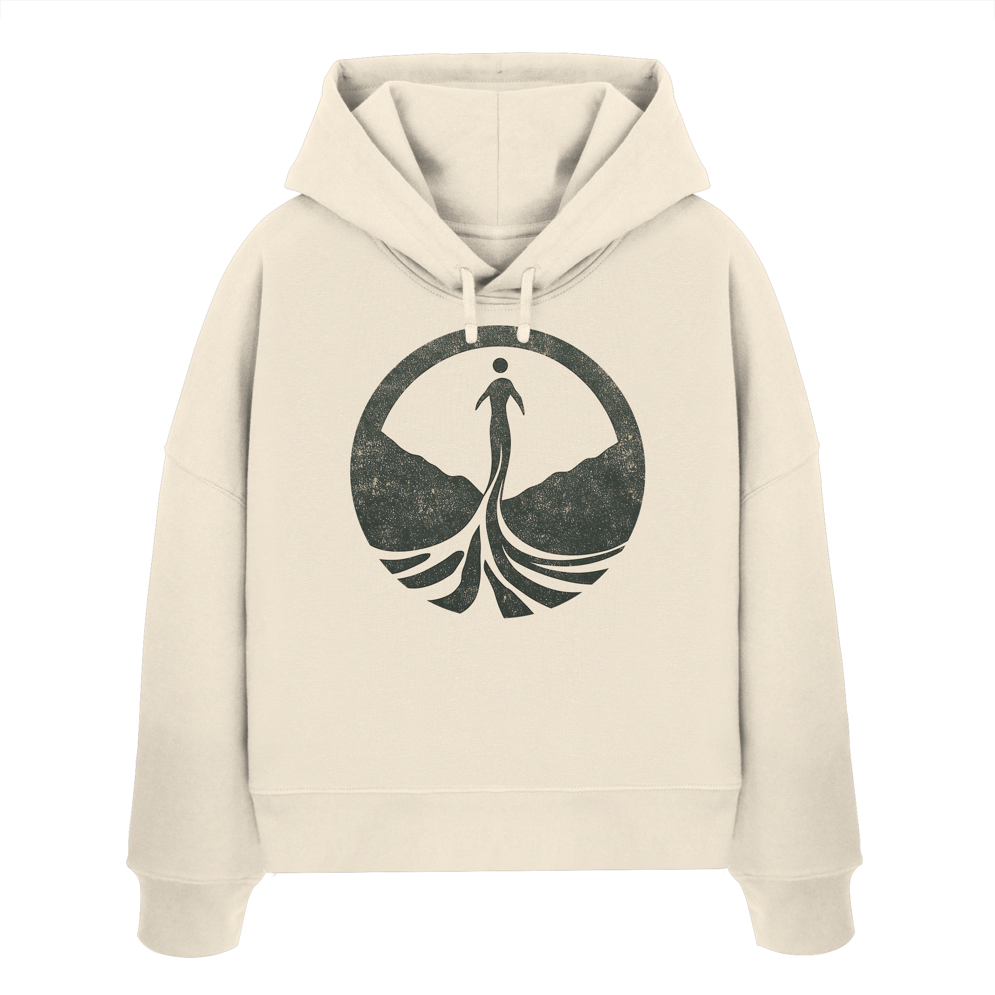Know Your Roots – Die Kraft deiner Herkunft - Womens Organic Boxcut Hoodie