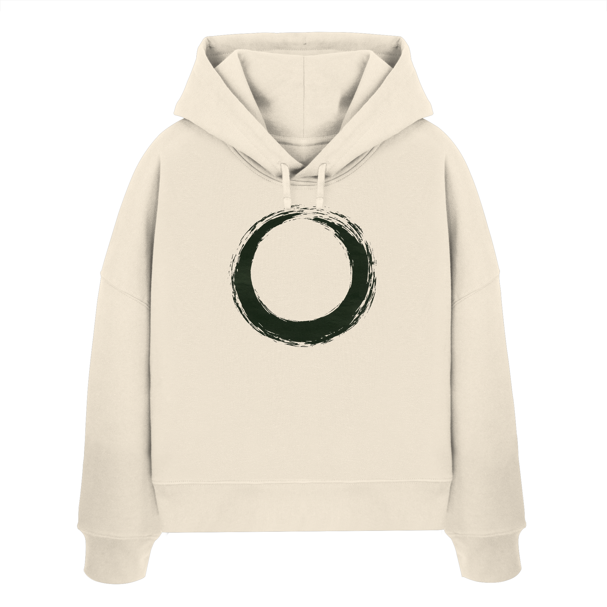 The Circle – Der ewige Kreislauf - Womens Organic Boxcut Hoodie