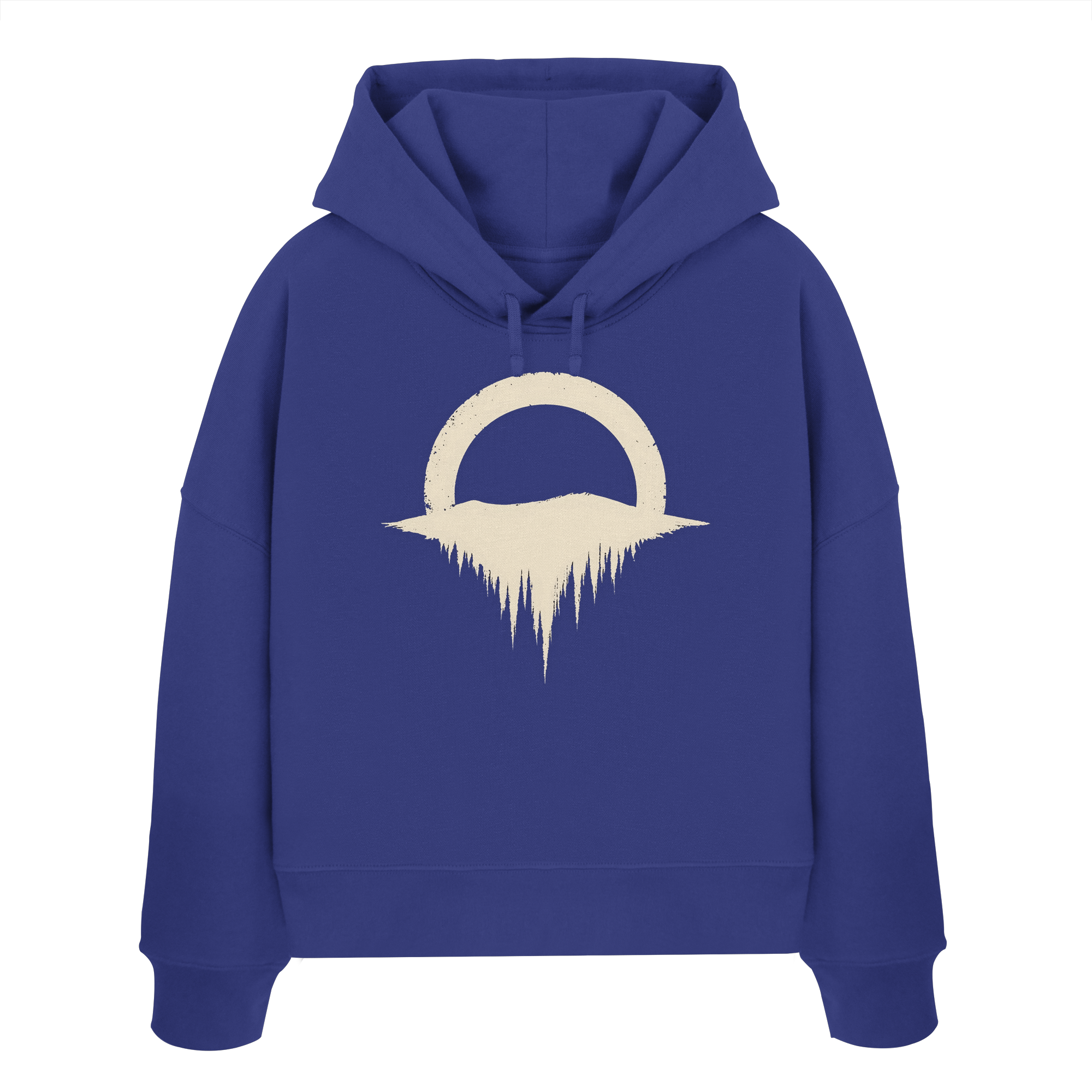 Forest – Der Herzschlag der Erde - Womens Organic Boxcut Hoodie