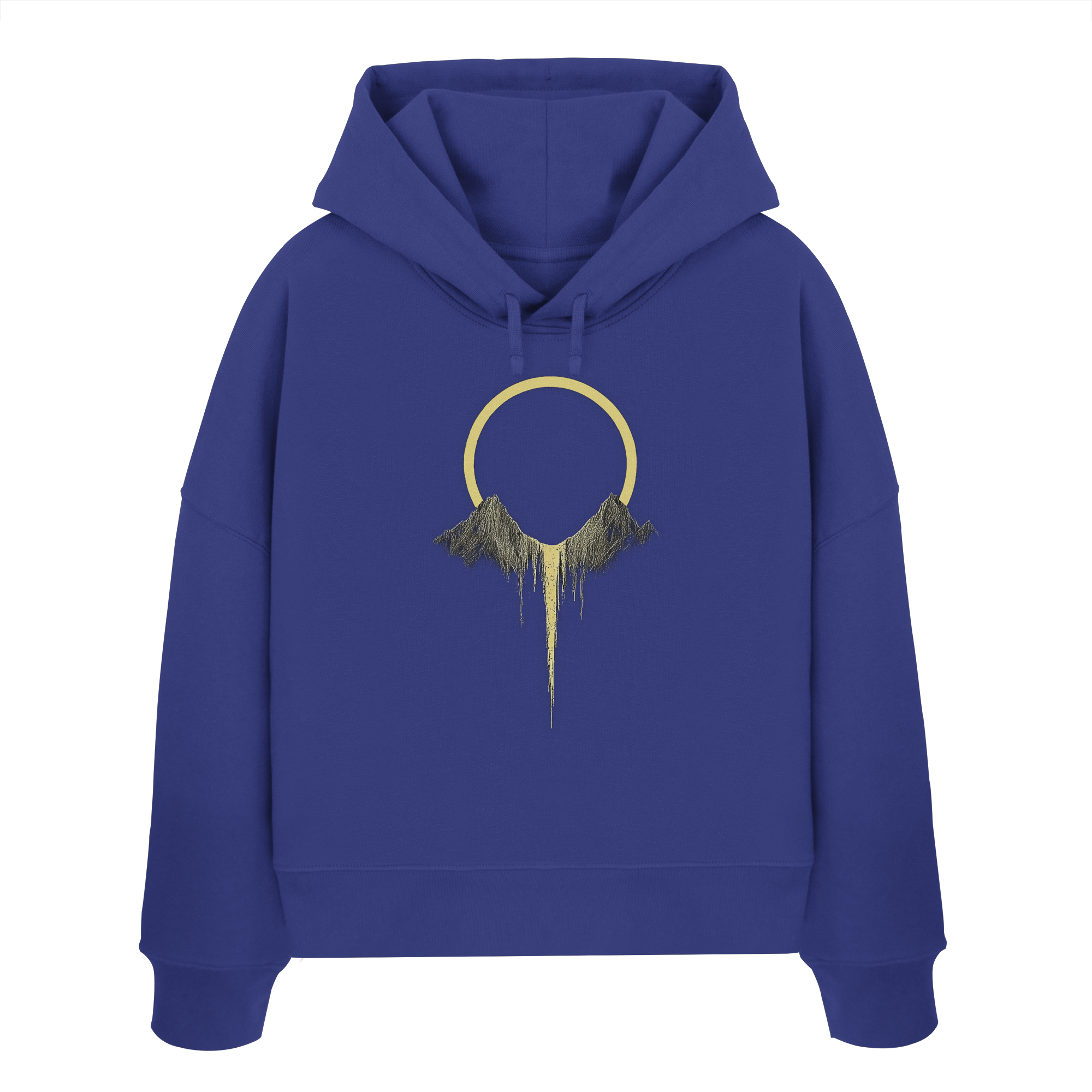 Mountains – Der Ruf der Höhen - Womens Organic Boxcut Hoodie