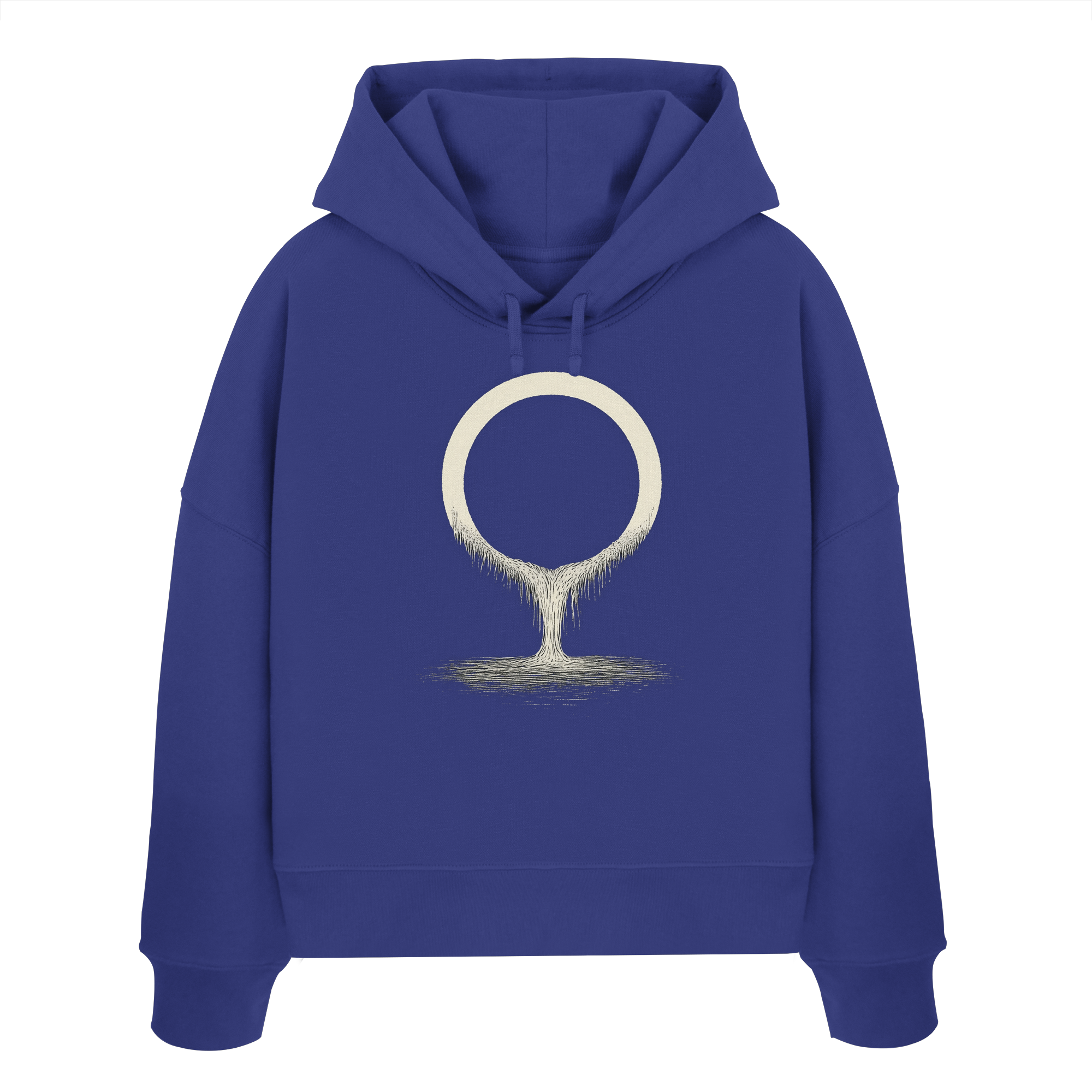 Fullmoon – Das Licht in der Dunkelheit - Womens Organic Boxcut Hoodie